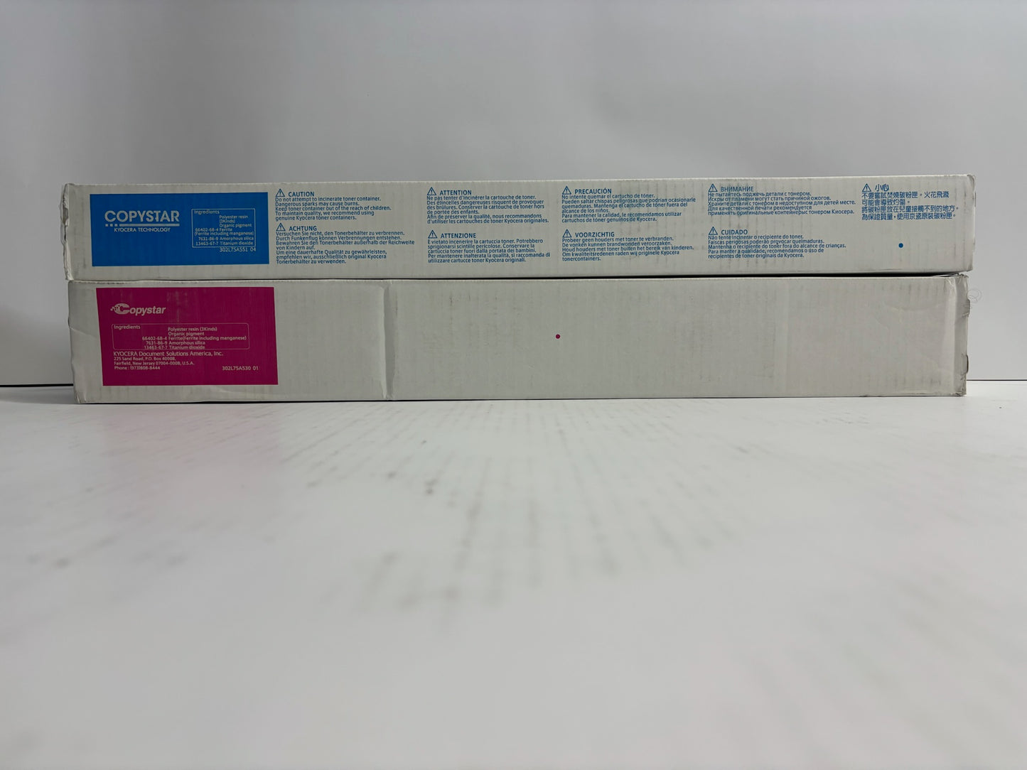 2 Open OEM Kyocera TASKalfa 2552ci,2553ci Cyan & Mag Toners TK-8349C, TK-8349M