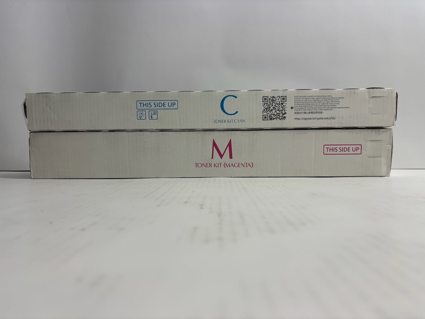 2 Open OEM Kyocera TASKalfa 2552ci,2553ci Cyan & Mag Toners TK-8349C, TK-8349M