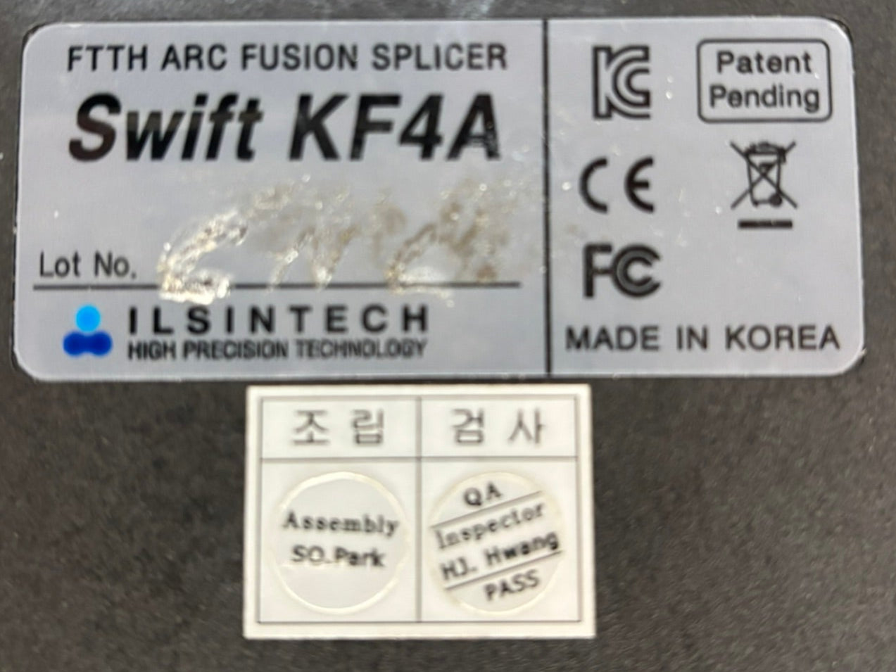 ILSINTECH Swift (KF4A) SM MM Fiber Fusion Splicer