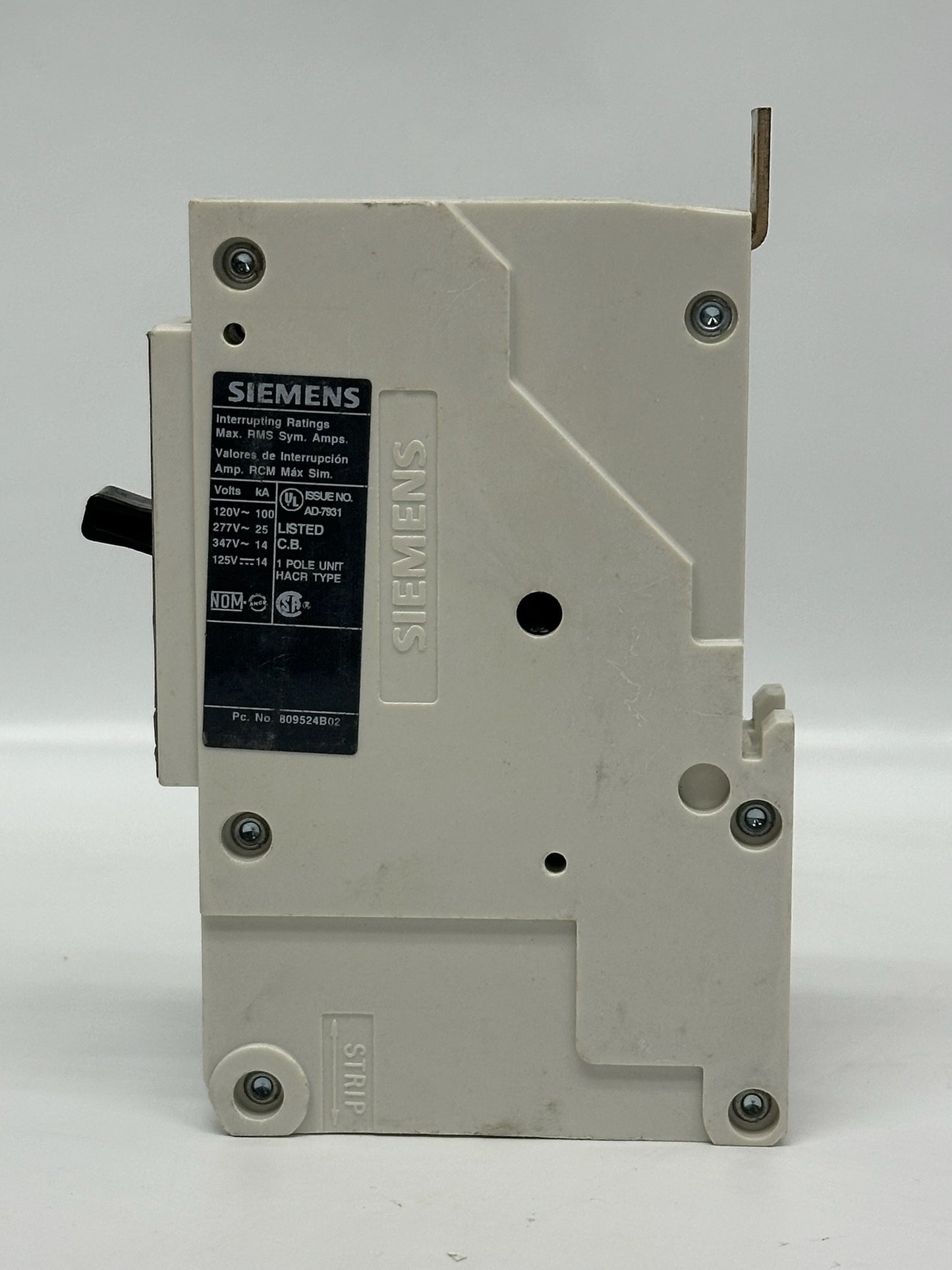 2 PK Siemens NGB1B20  Miniature Circuit Breaker 20A