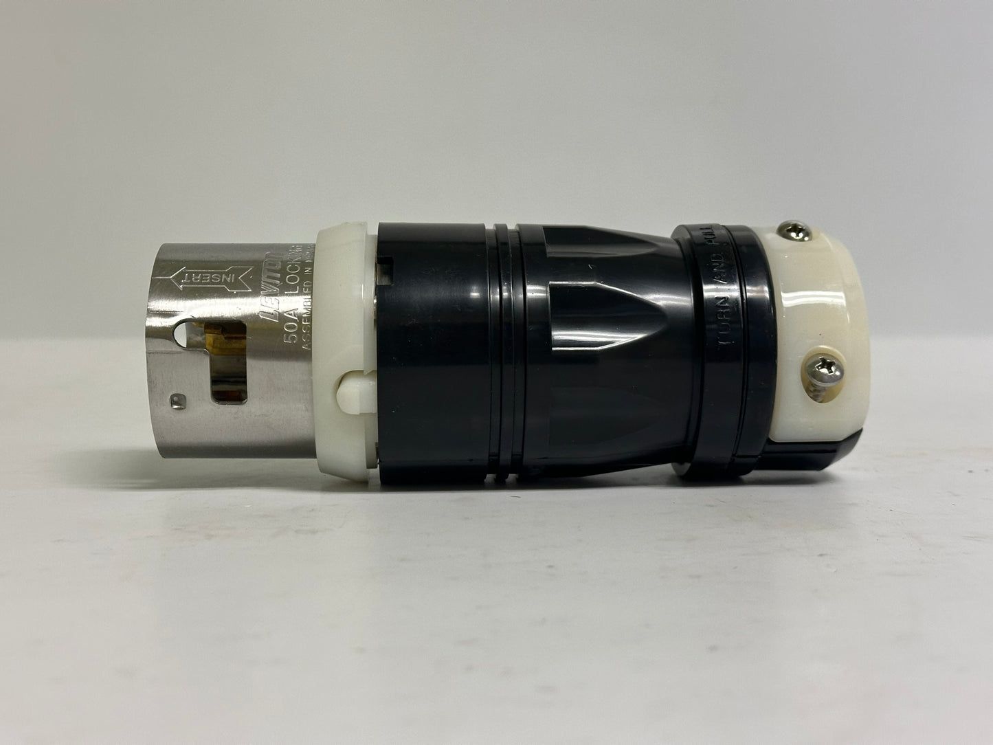 2 PK Leviton (CS6365C) California-Style Industrial Grade Locking Plug