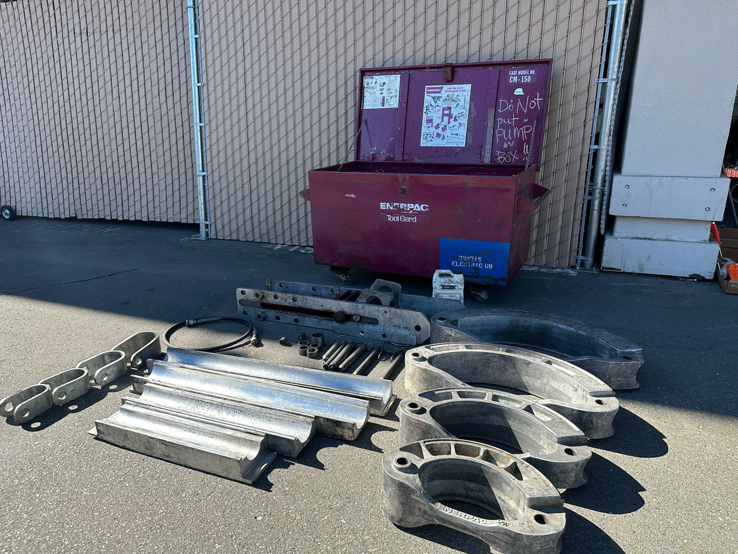ENERPAC EEGOR B‑400  Series Hydraulic Conduit/Pipe Bender-EMT/IMC 2 1/2”-4”