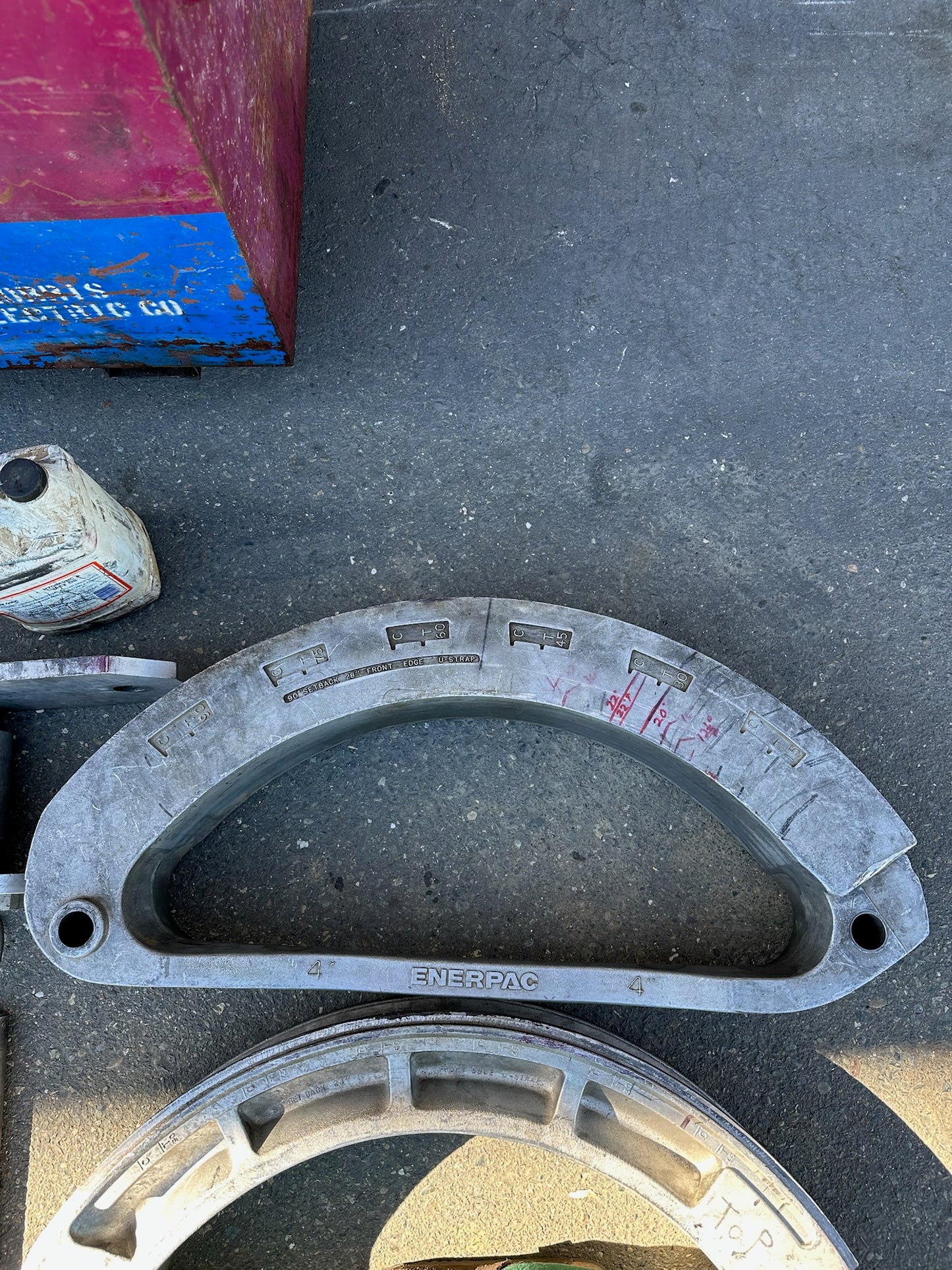 ENERPAC EEGOR B‑400  Series Hydraulic Conduit/Pipe Bender-EMT/IMC 2 1/2”-4”