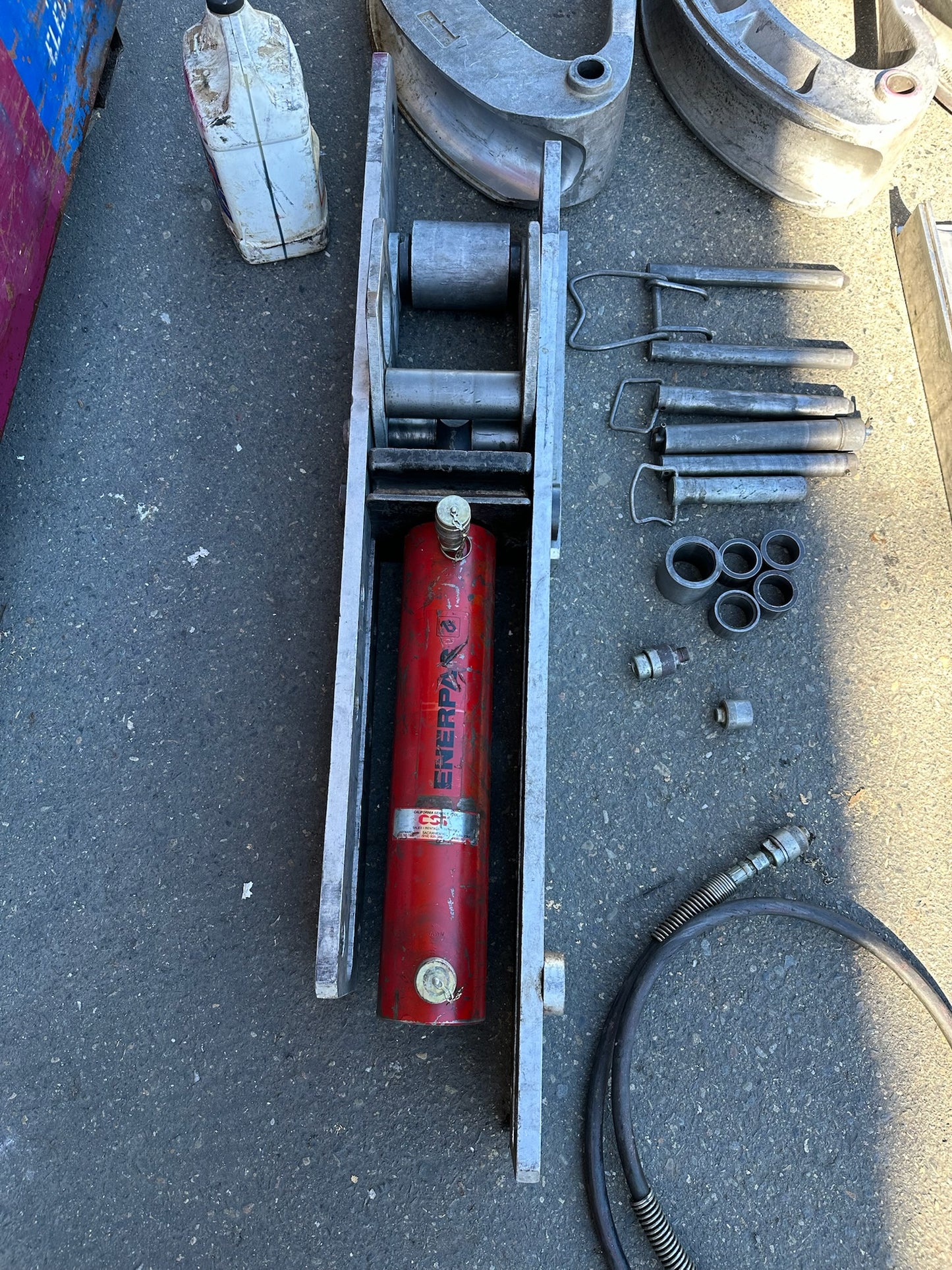 ENERPAC EEGOR B‑400  Series Hydraulic Conduit/Pipe Bender-EMT/IMC 2 1/2”-4”