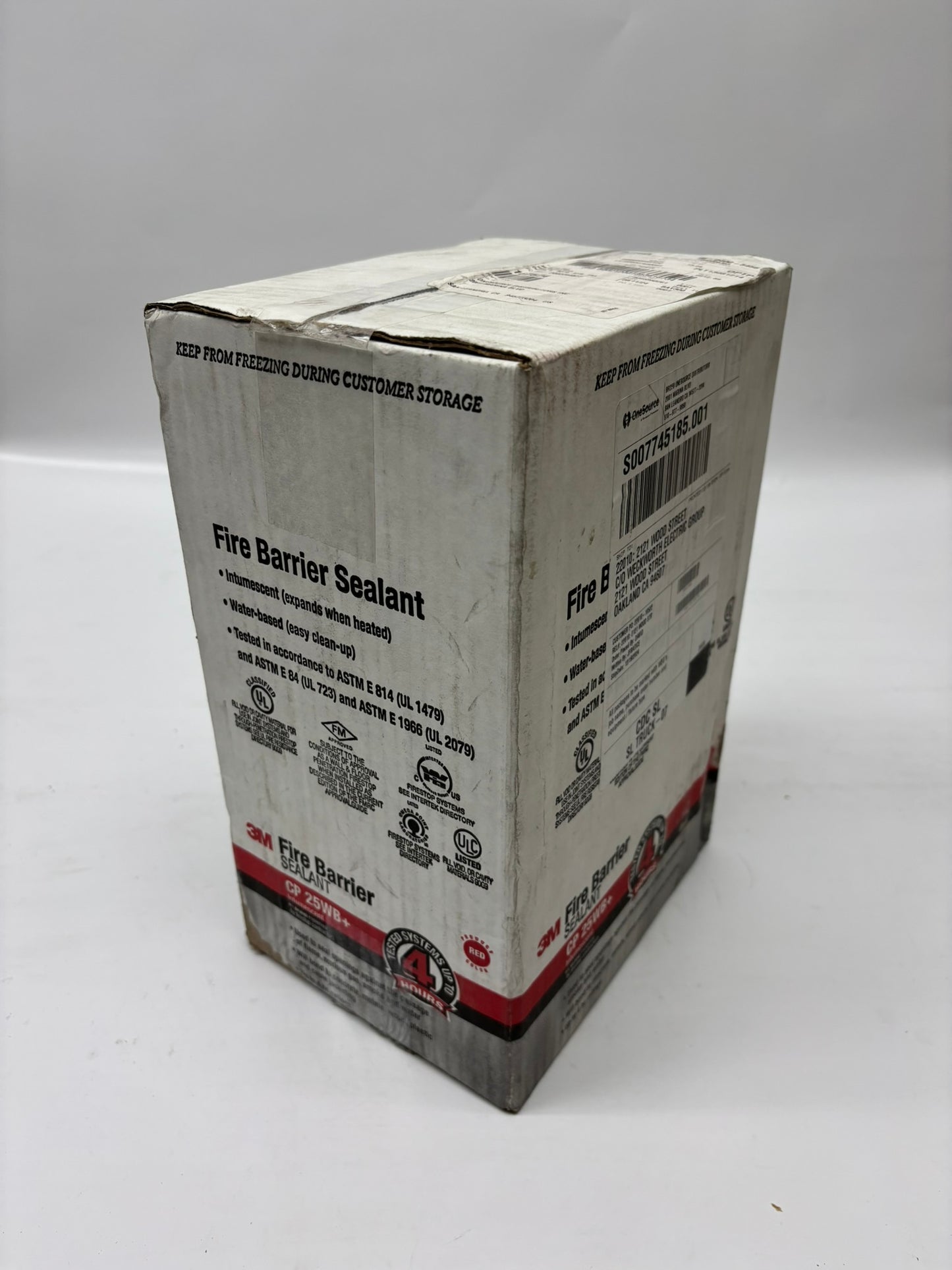 12 PK 3M (CP25WBT) Fire Barrier Sealant for Passive Fire Protection