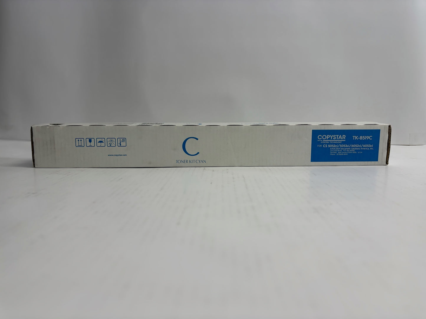 Genuine Kyocera TASKalfa 5052ci,5053ci,6052ci,6053ci Cyan Toner TK-8519