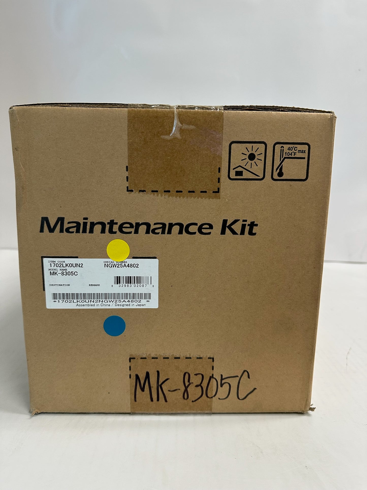 NEW OEM Kyocera TASKalfa 3050,3051  Fuser Maintenance Kit MK-8305C (1702LK0UN2)