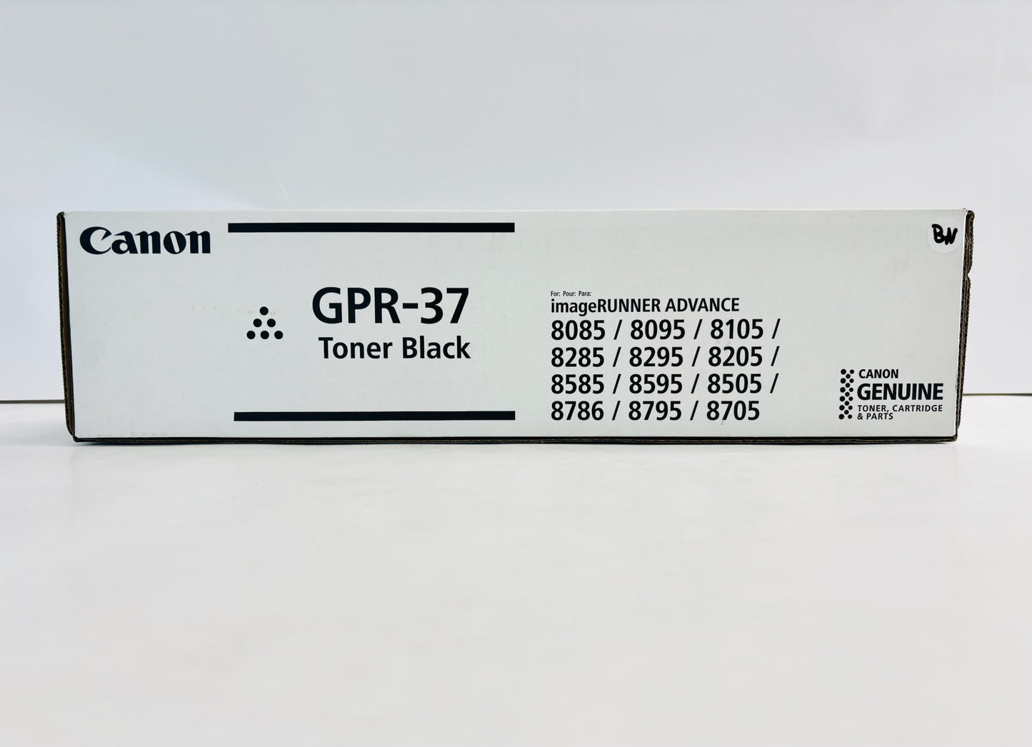 Genuine Canon iRA 8085, 8095, 8505, 8285 Black Toner GPR-37, GPR37 3764B003AA