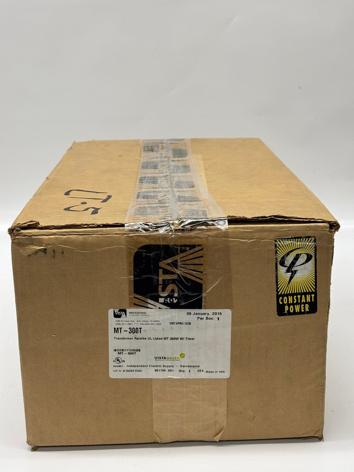 Vista Outdoor Lighting (MT-300T), MT Series Transformer, w/ Timer