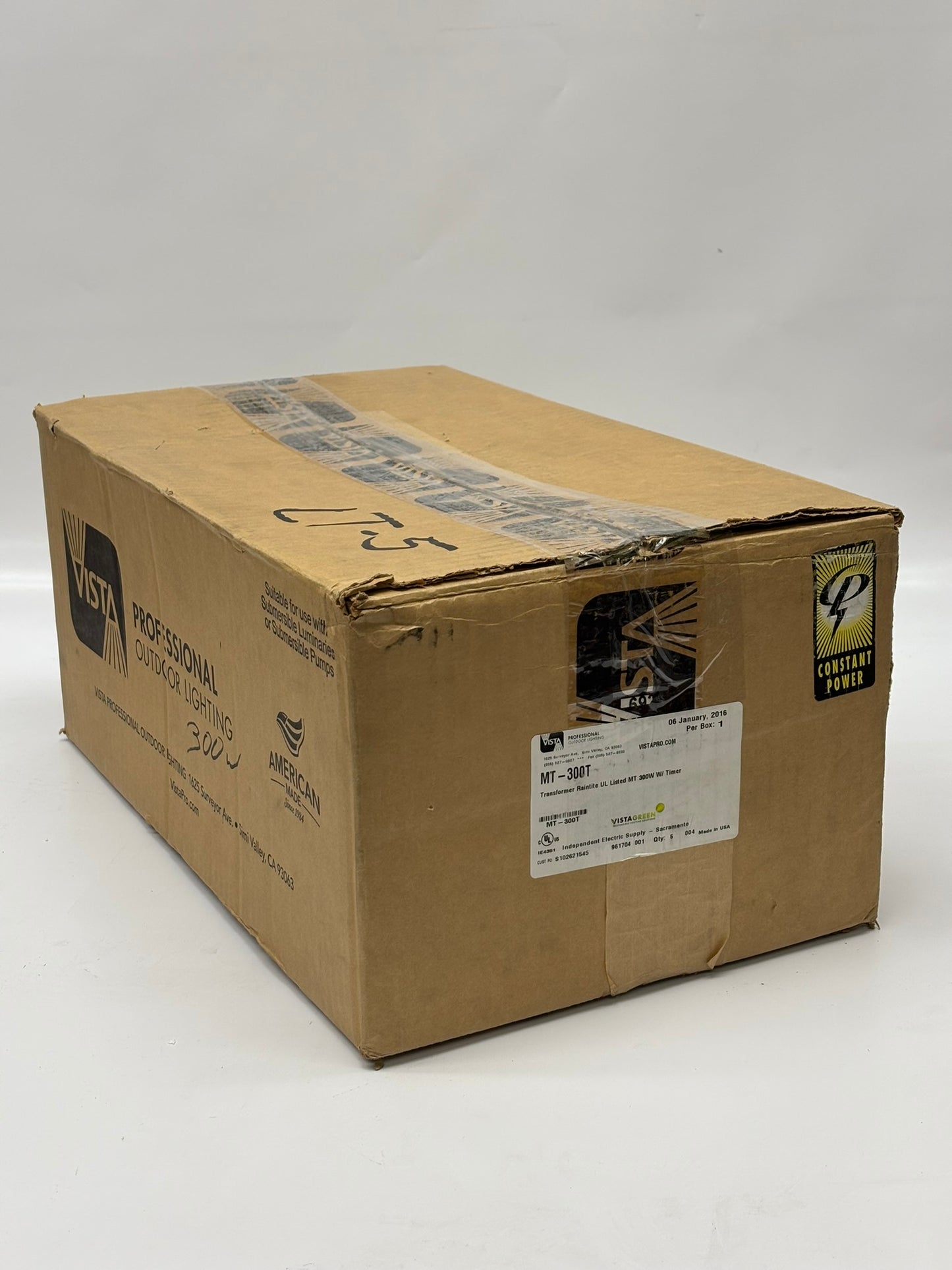 Vista Outdoor Lighting (MT-300T), MT Series Transformer, w/ Timer