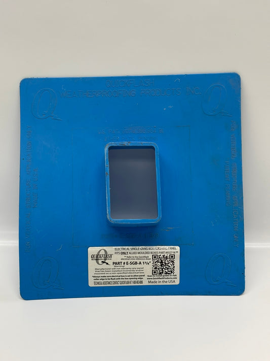 11 Pack Quick Flash (E-SGB-A 1 3/8") ELECTRICAL SINGLE GANG BOX FLASHING PANEL