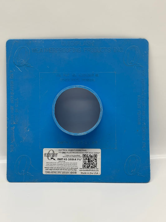 16 Pack Quick Flash (E-3/0 B-A 1 3/8") ELECTRICAL 3/0 BOX FLASHING PANEL