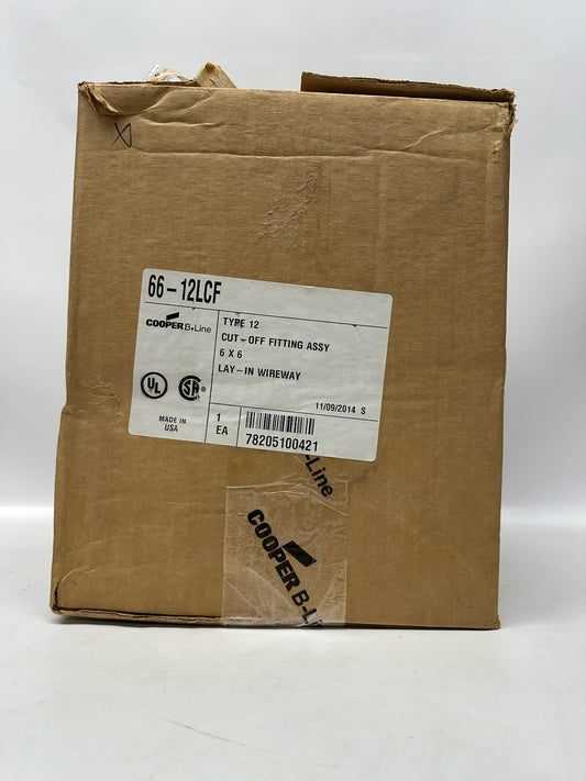 New Open Box B-Line 66-12LCF 12-Inch Steel Cable Tray Connector Flat Plate