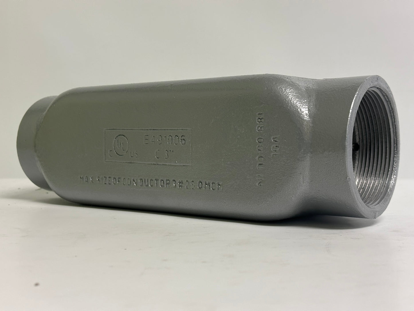Southwire Topaz (C8CG) 3" C-Type Rigid Conduit Body With Cover And Gasket