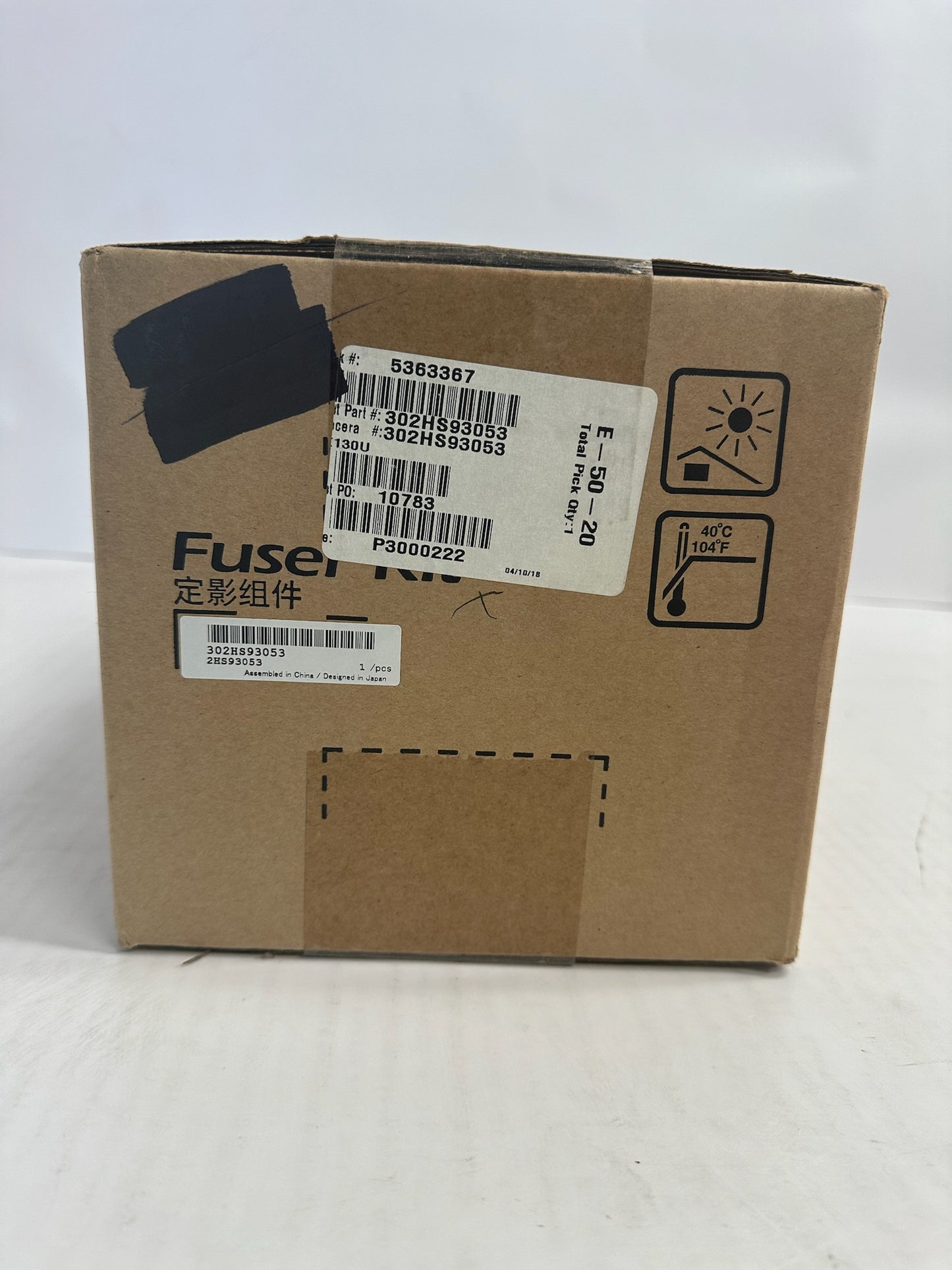 NEW OEM Kyocera 1100N 1300D 1300DN Fuser Kit  FK-130U (302HS93053)