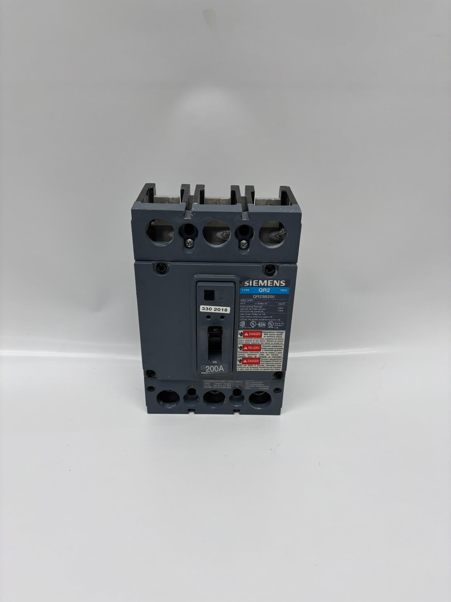 SEIMENS QR23B200 Type QR2 240 V 50/60 Hz New