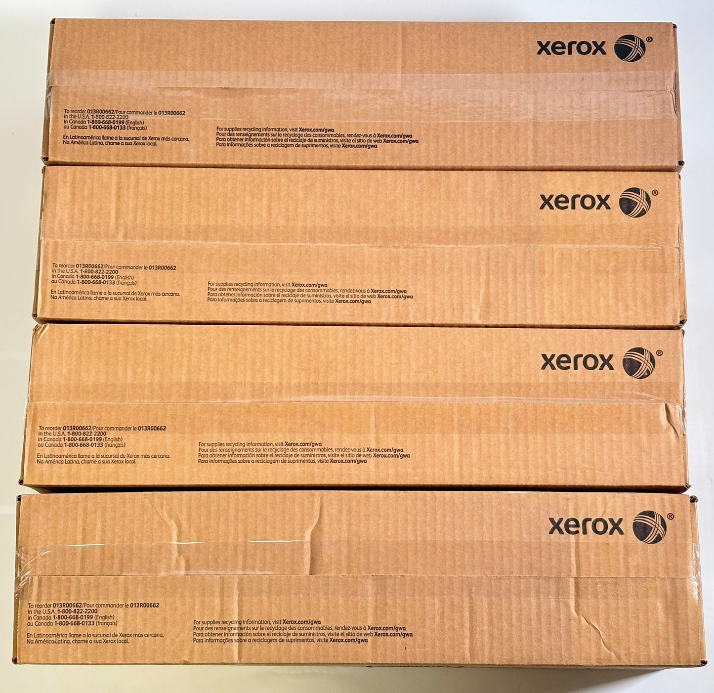 4 Genuine Xerox 7545,7830,7855i Altalink C8030,C8070 Drum Cartridges 013R00662