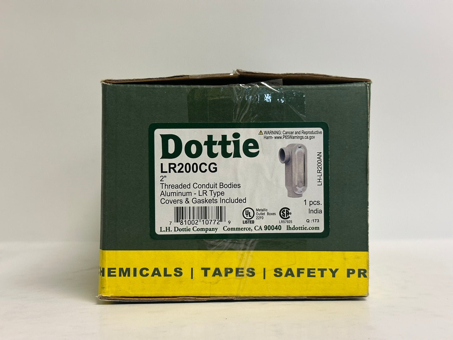 Dottie (LR200CG) 2" Threaded Conduit Bodies Aluminum- LR Type