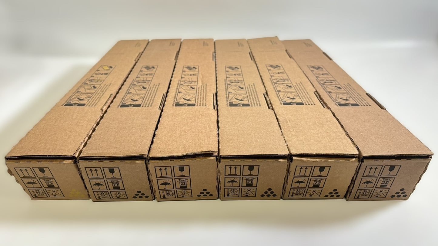 6 New OEM Ricoh IMC3500, C3000 Yellow & Black Toners 842251 (x1), 842252 (x5)