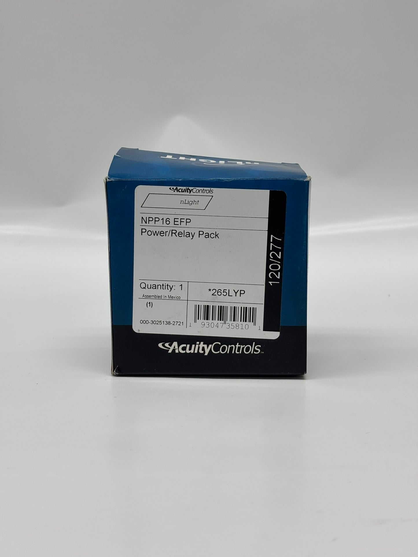 nLight Acuity Controls (NPP16-EFP) Power/ Relay Pack *265LYP