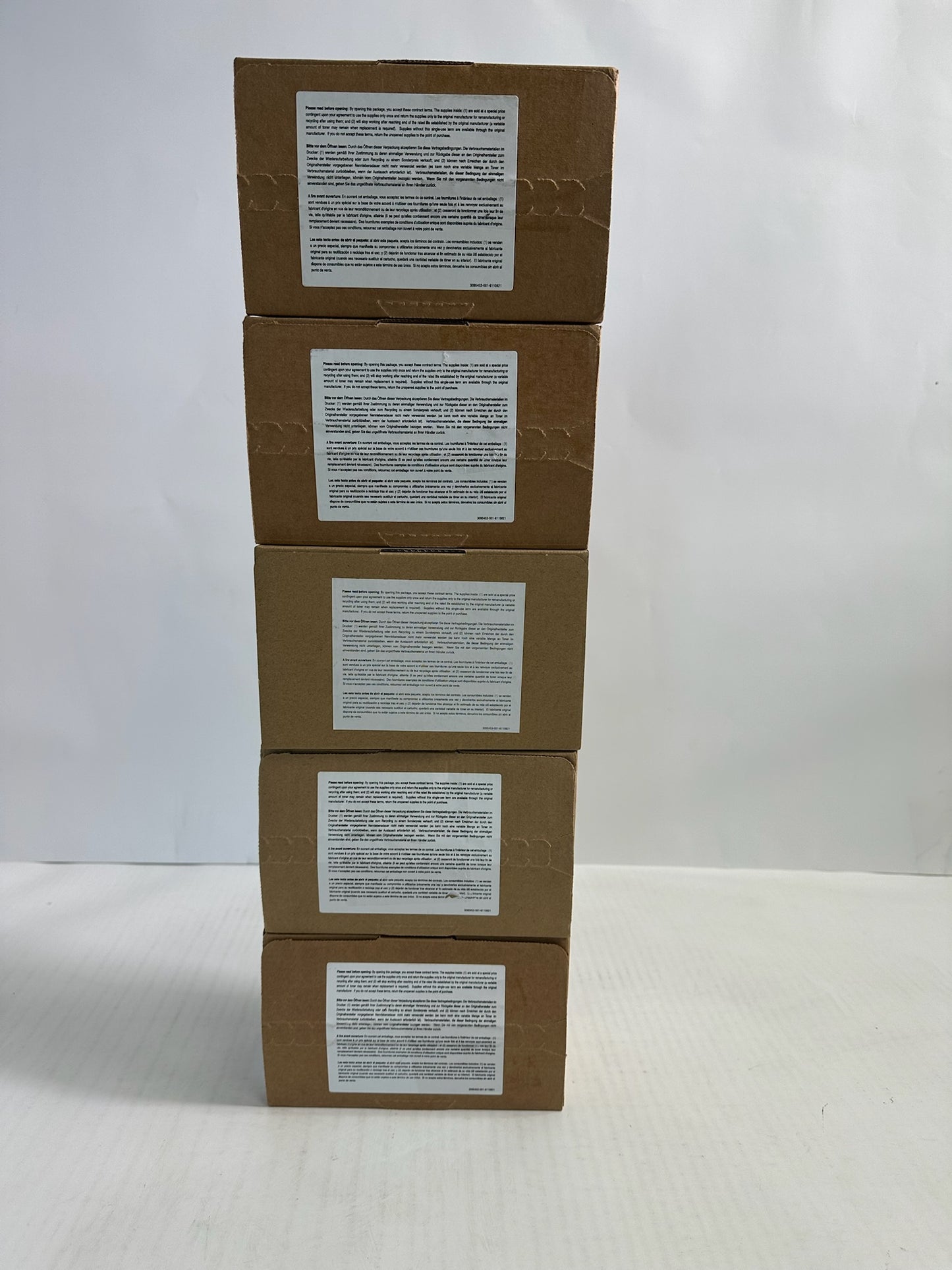 5 New OEM Sharp MX-C407F, MX-C507F CMMYK Toners MX-C50T, MXC50T
