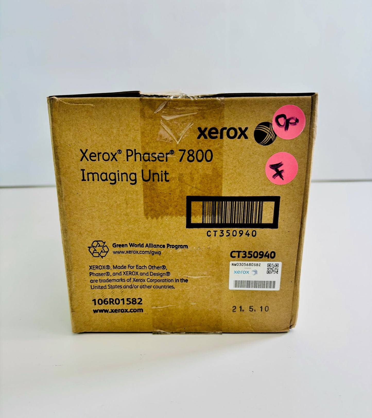 Genuine Xerox Phaser 7800 Imaging Unit 106R01582 (New, Open Box with sealed bag)