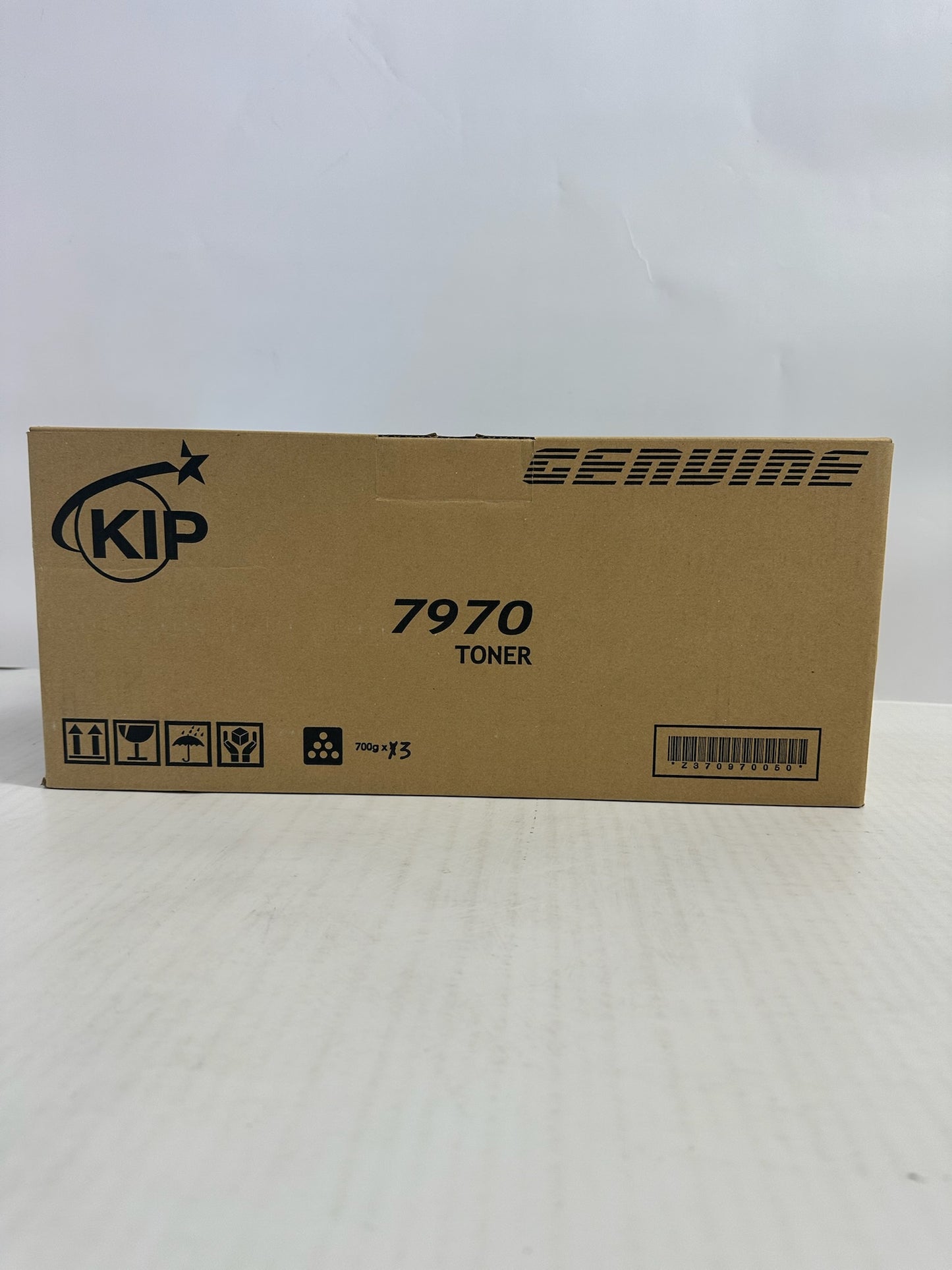 Open Box OEM KIP 7970, 7770 Black Toner Z370970050 (3 Toner Bottles in total)