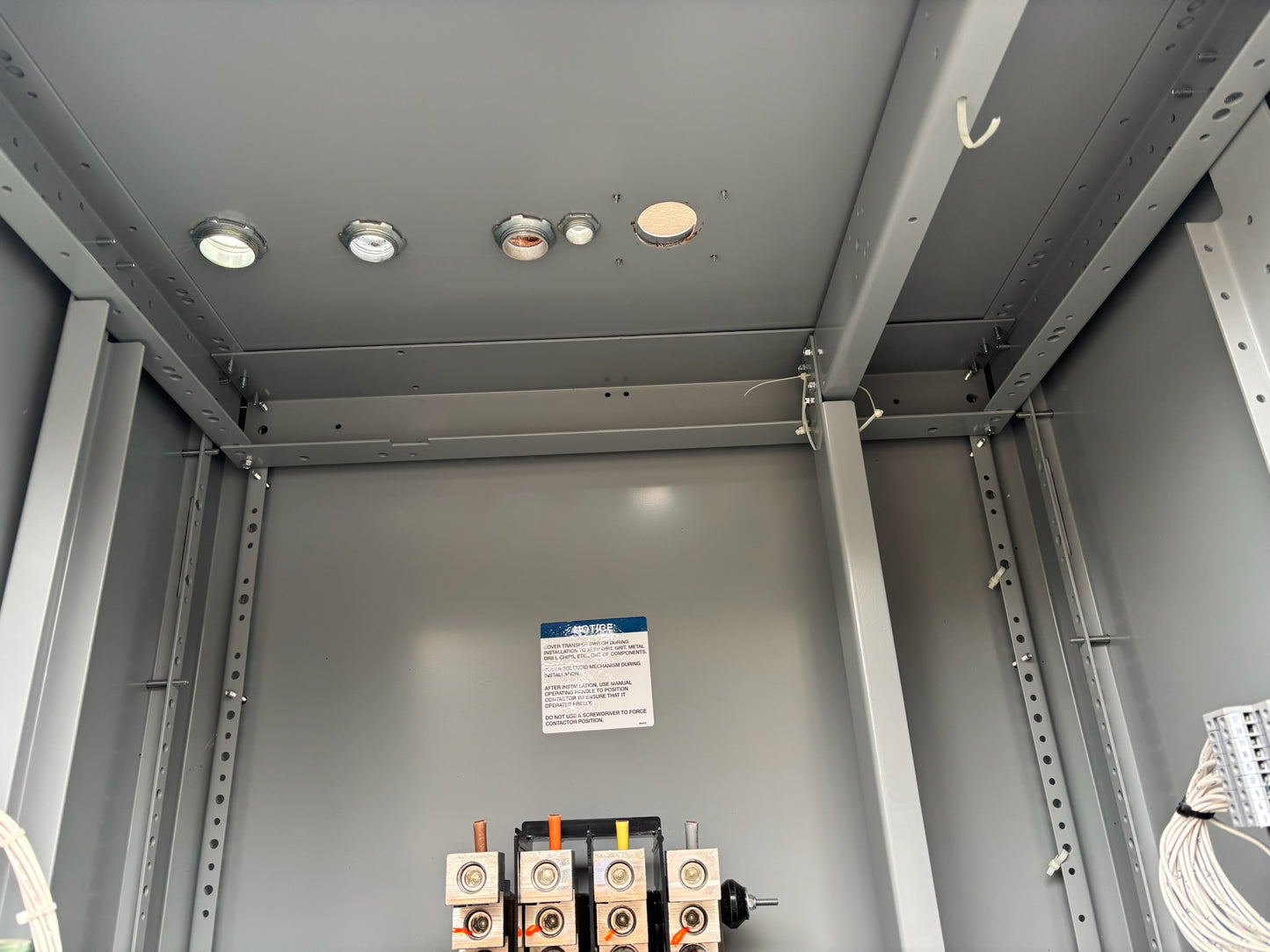 Kohler KBP-DMVA-0600S 600 AMP 480V Emergency Auto Transfer Switch W Bypass 01/15