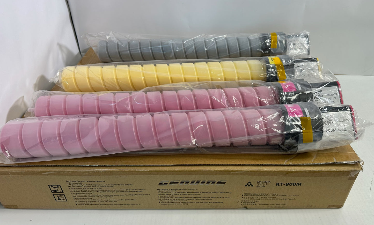 Open OEM KIP 850,860,870,880,890 MYK Toners KT-800 (4 Toner bottles in total, No Cyan)