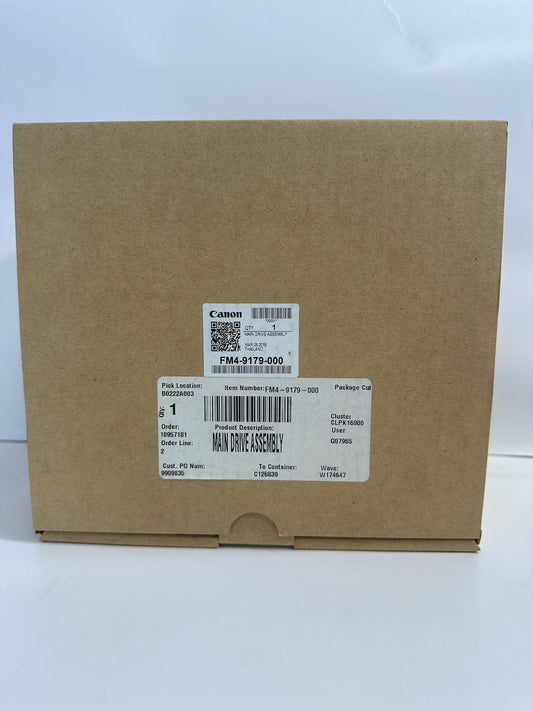 NEW OEM Canon iR-ADV 4051 ,4225 120V Main Drive Assembly FM4-9179-000