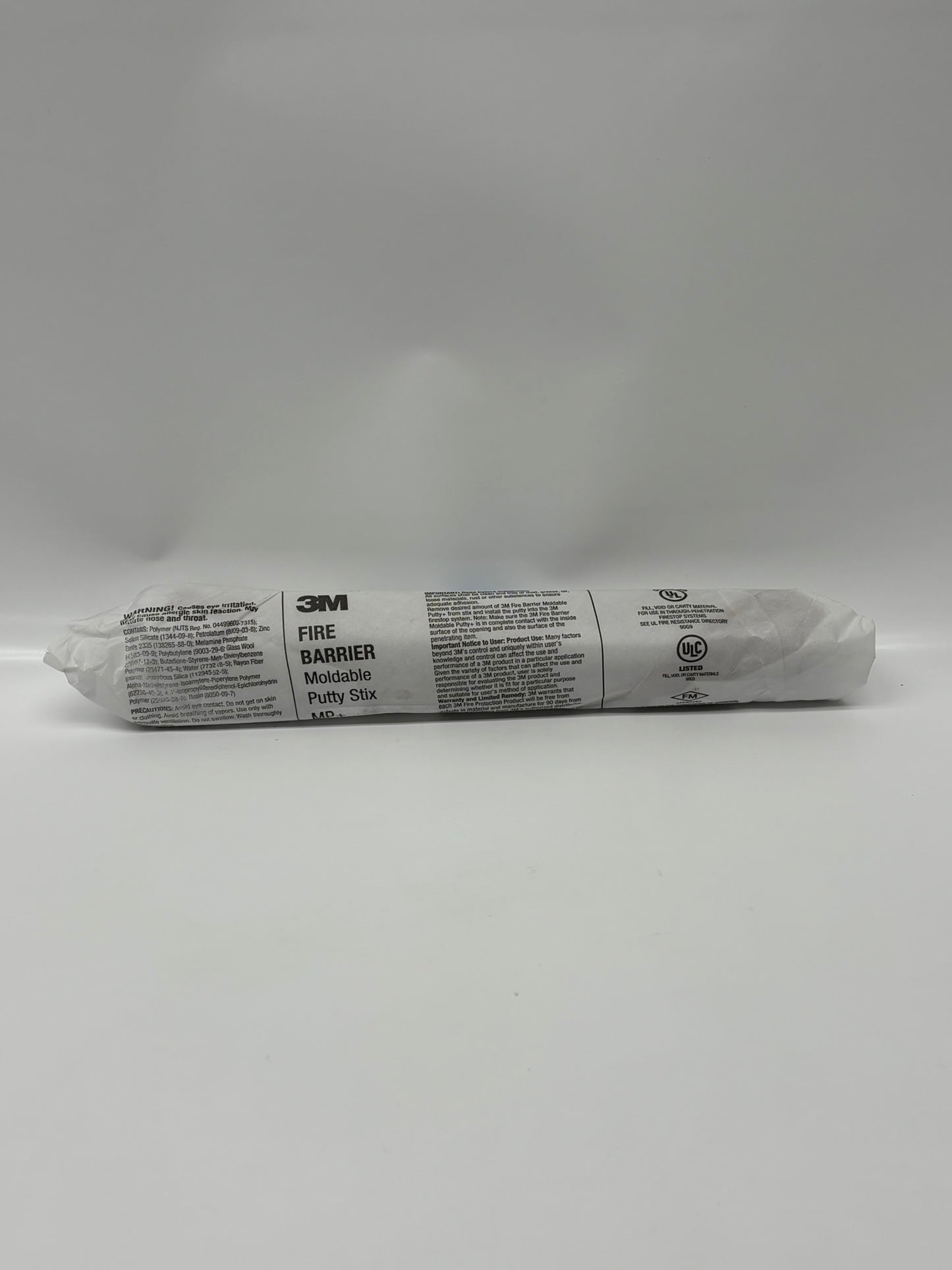 3 PACK Fire Barrier Moldable Putty Stix MP+ MSDS