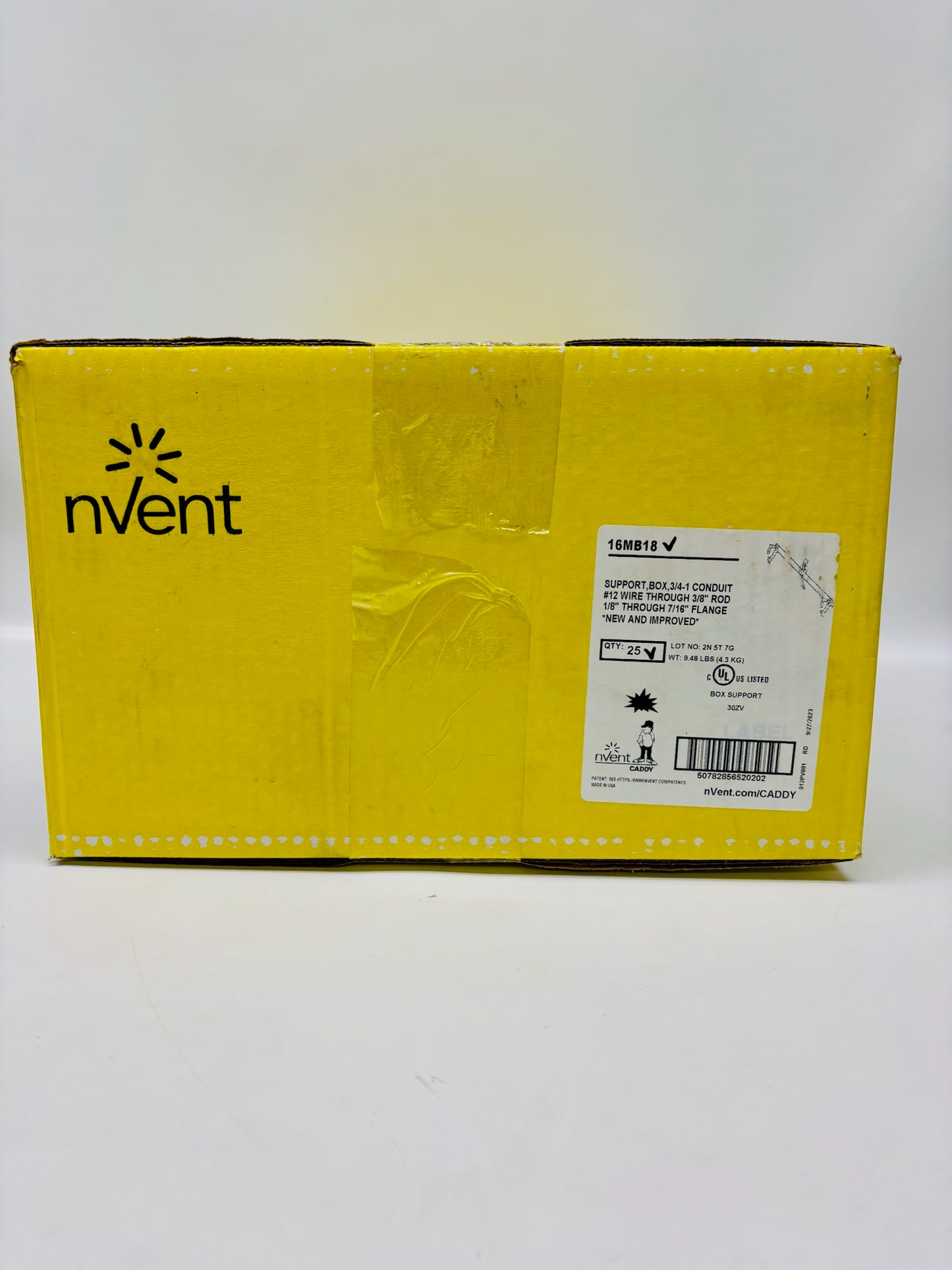 New 25Pk nVent CADDY 16MB18 Box and Conduit Hanger