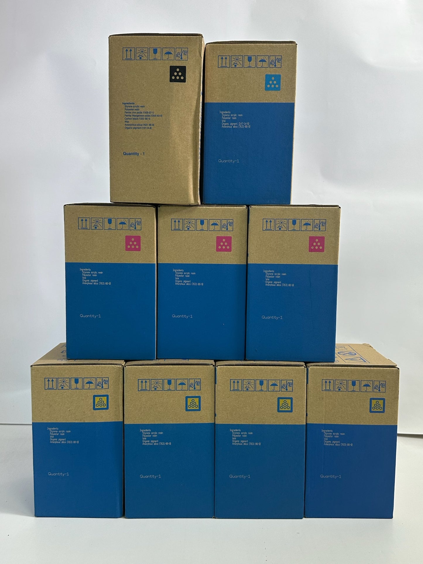 9 OEM Konica Minolta Bizhub C3350i,C3351i CMYK Toners TNP79 (AAJW430,330,230,130)