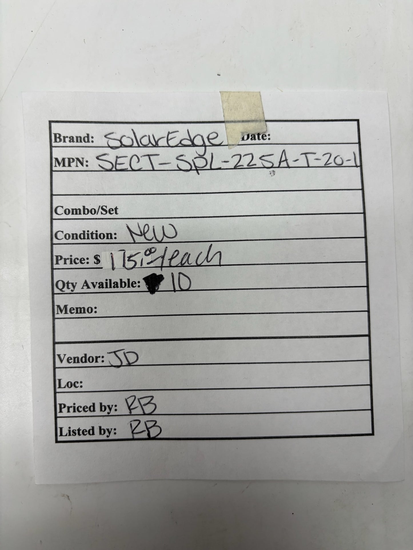 SolarEdge SECT-SPL-225A-T-20-1 Split-Core Current Transformer