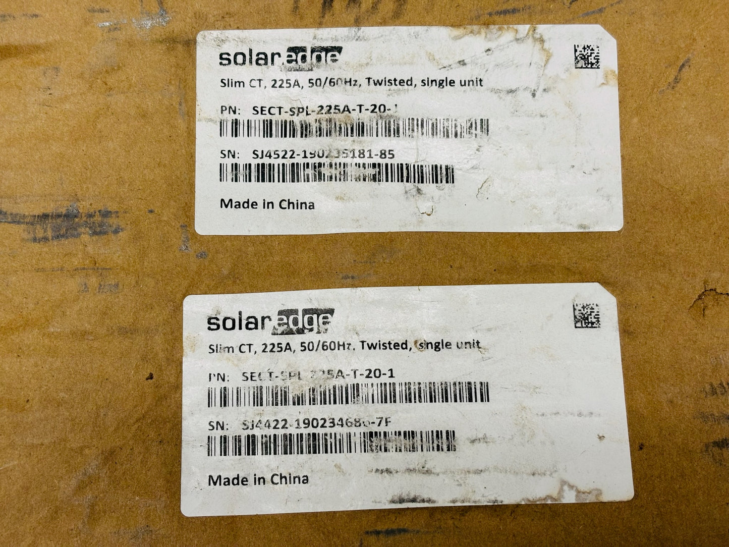SolarEdge SECT-SPL-225A-T-20-1 Split-Core Current Transformer