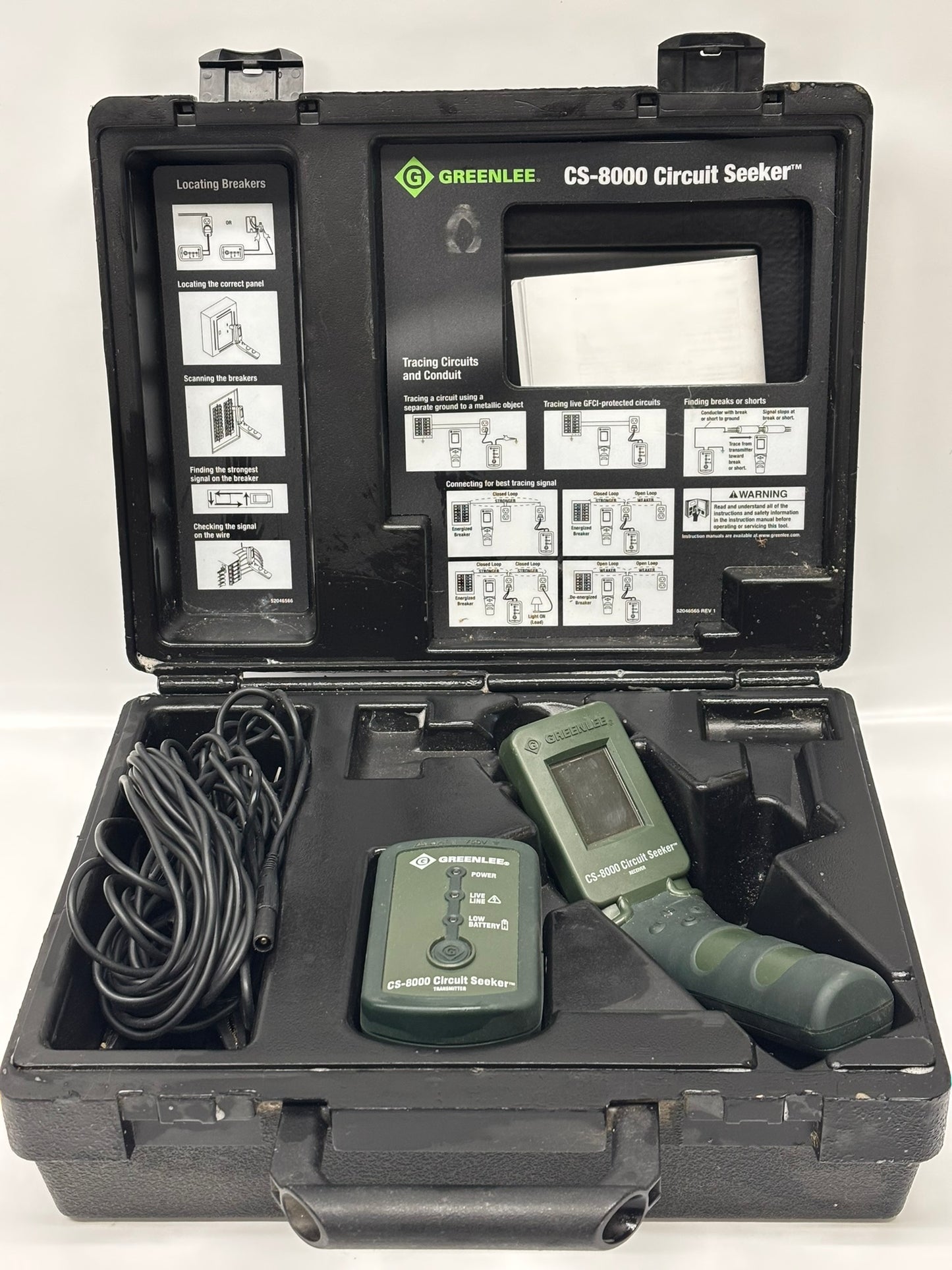 Greenlee (CS-8000) Circuit Seeker Kit