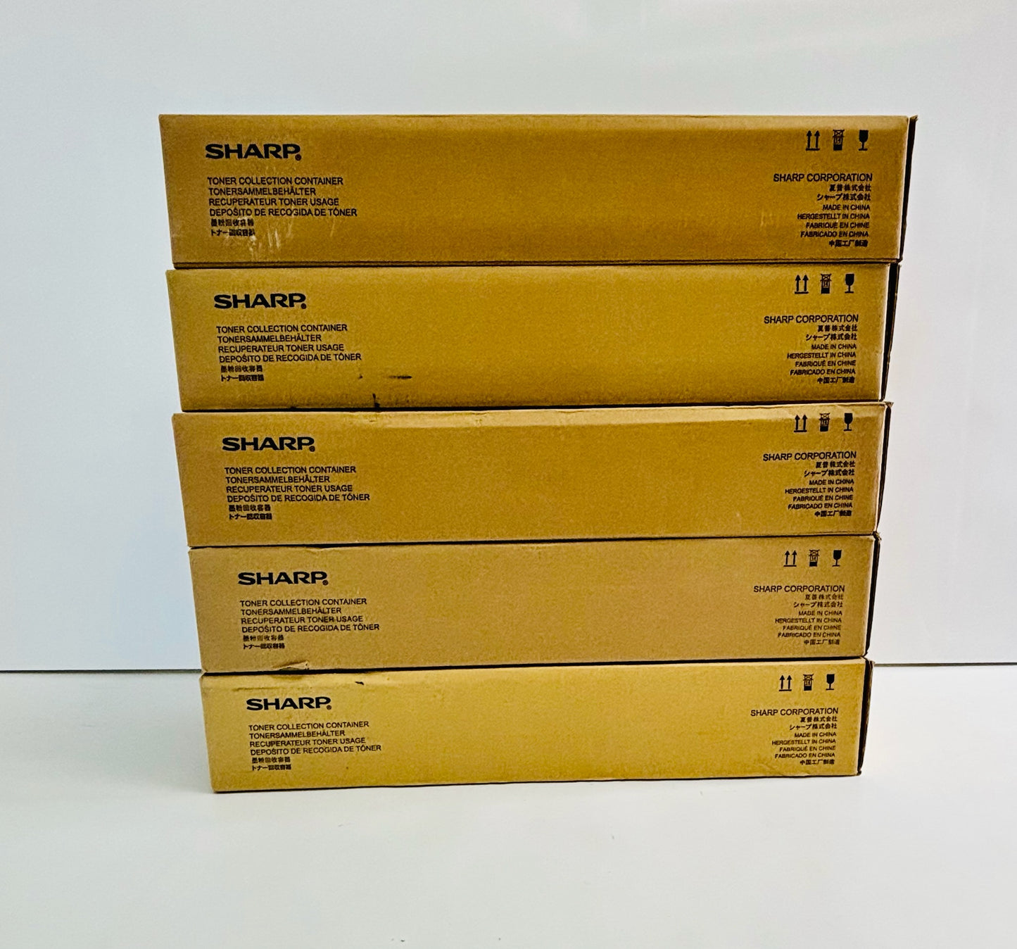 5 New Genuine Sharp MX-M5050,M6050,M6070 Waste Toner Container MX-609HB