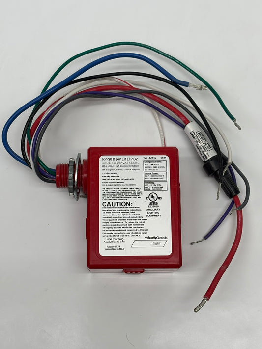 Acuity (RPP20 D 24v ER EFP G2) Emergency Circuits (Used, No Box)