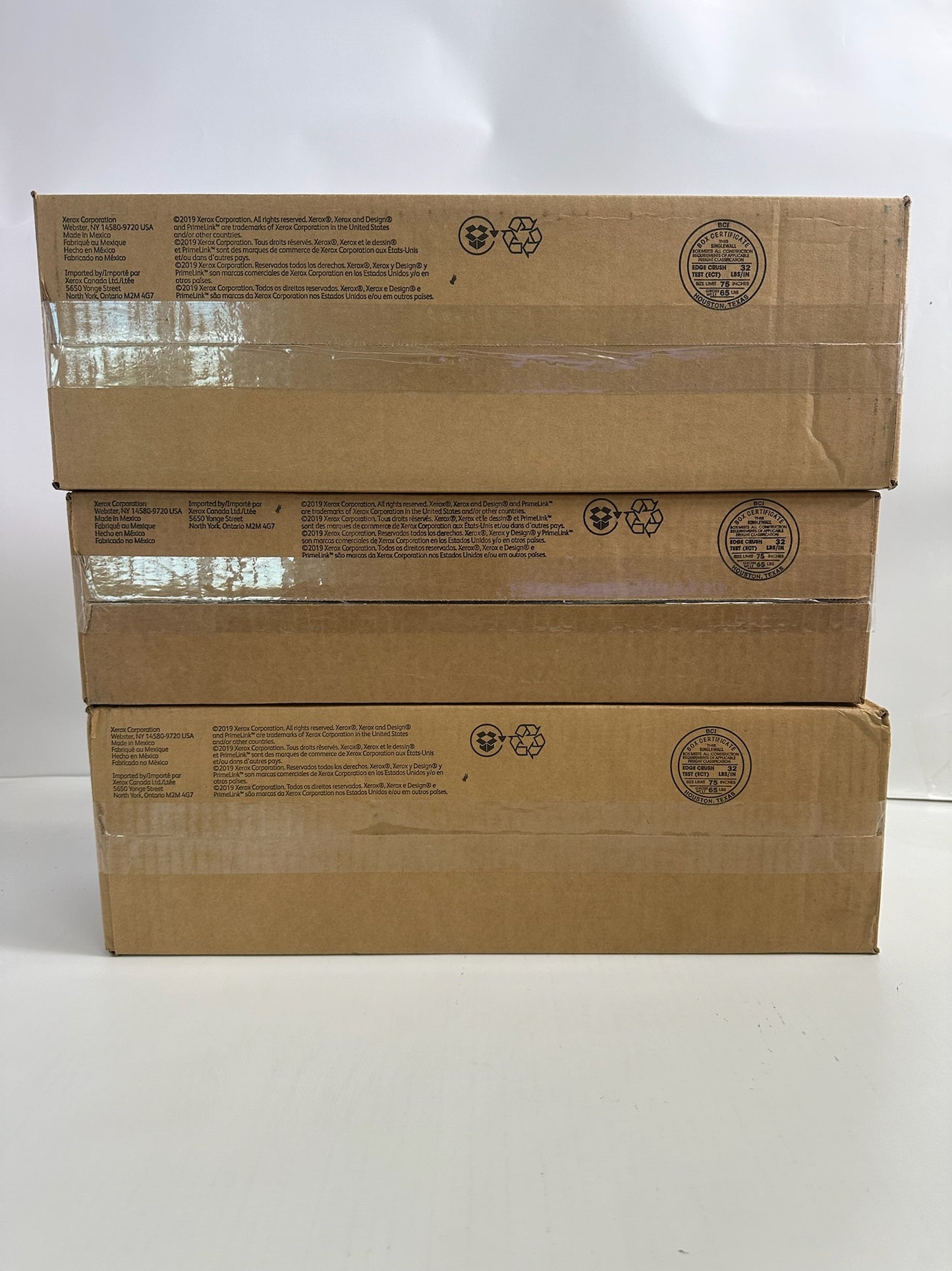 3 Genuine Xerox Color 550,560,570,C60,C70 Drum cartridges 013R00663,013R00664