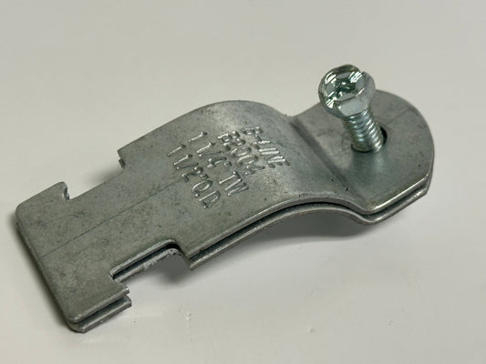50 PK Cooper B Line (B2004PAZN) 1 1/4" Thin Wall Conduit 1 1/2" O.D Pipe Clamp