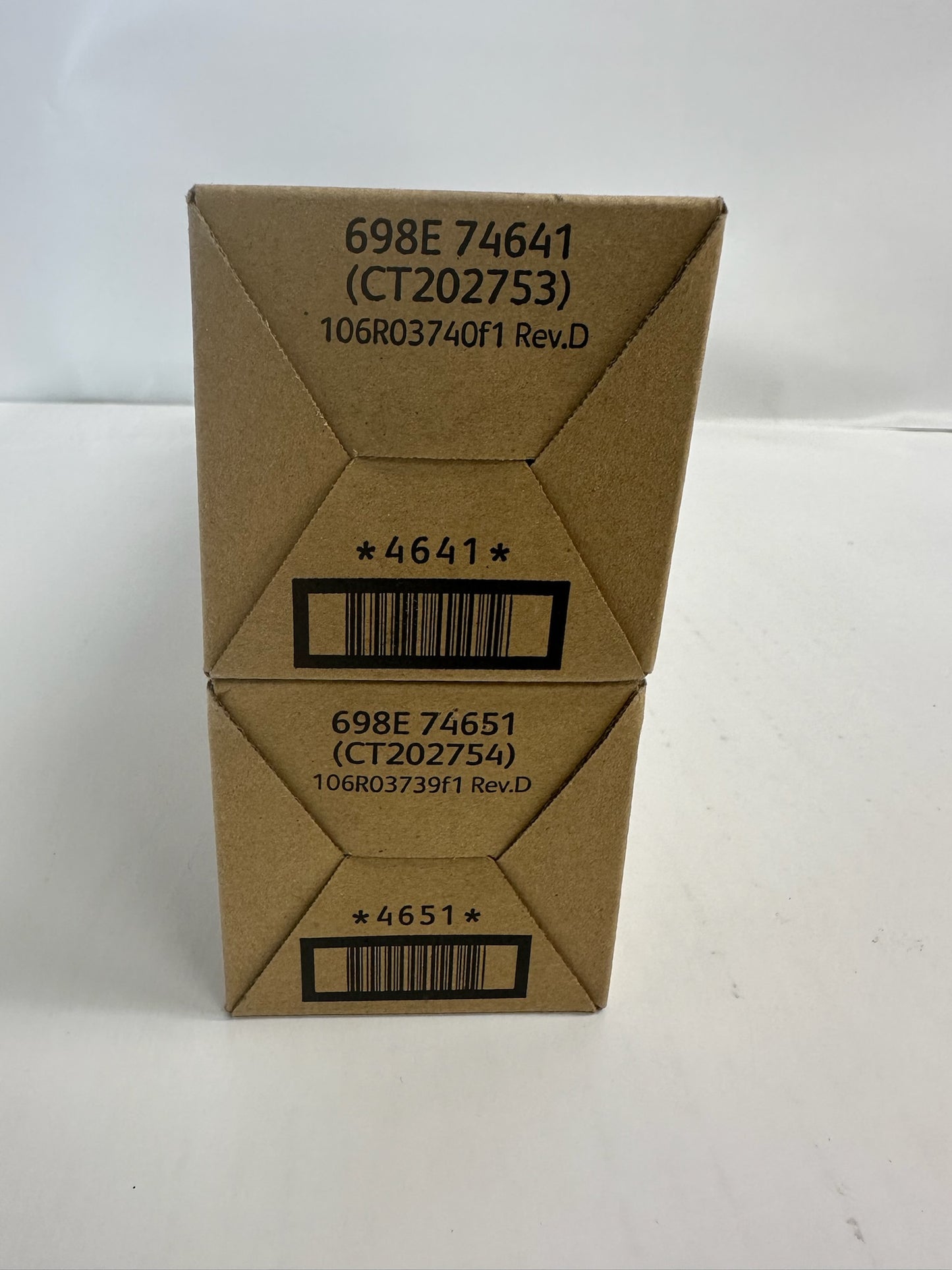 2 Genuine Xerox VersaLink C7020 C7030 CM EXTRA High Capacity Toners 106RO3737,40