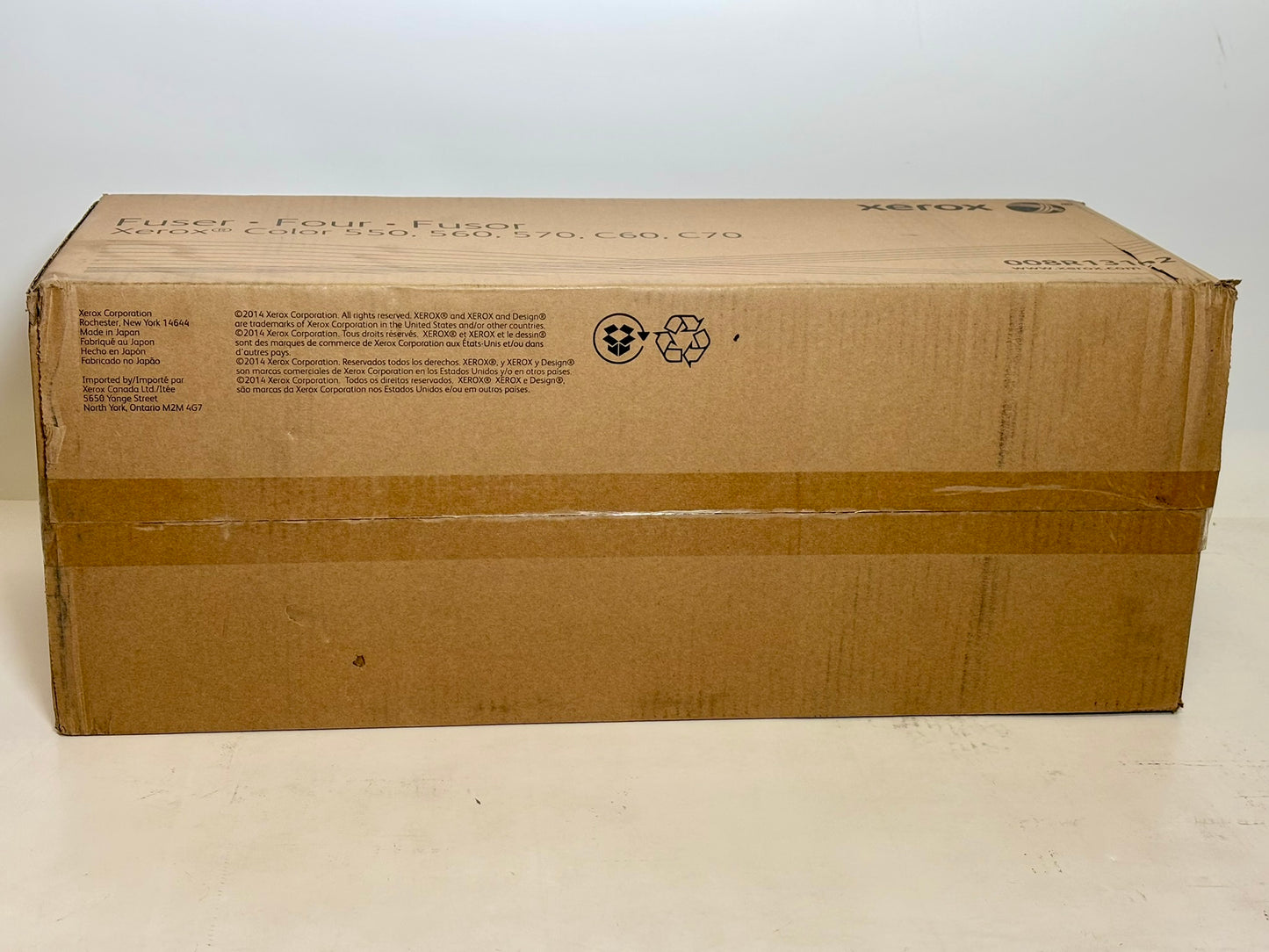 Partially Open Genuine Xerox C550, 560, 570, C60, C70 Fuser Module 008R13102