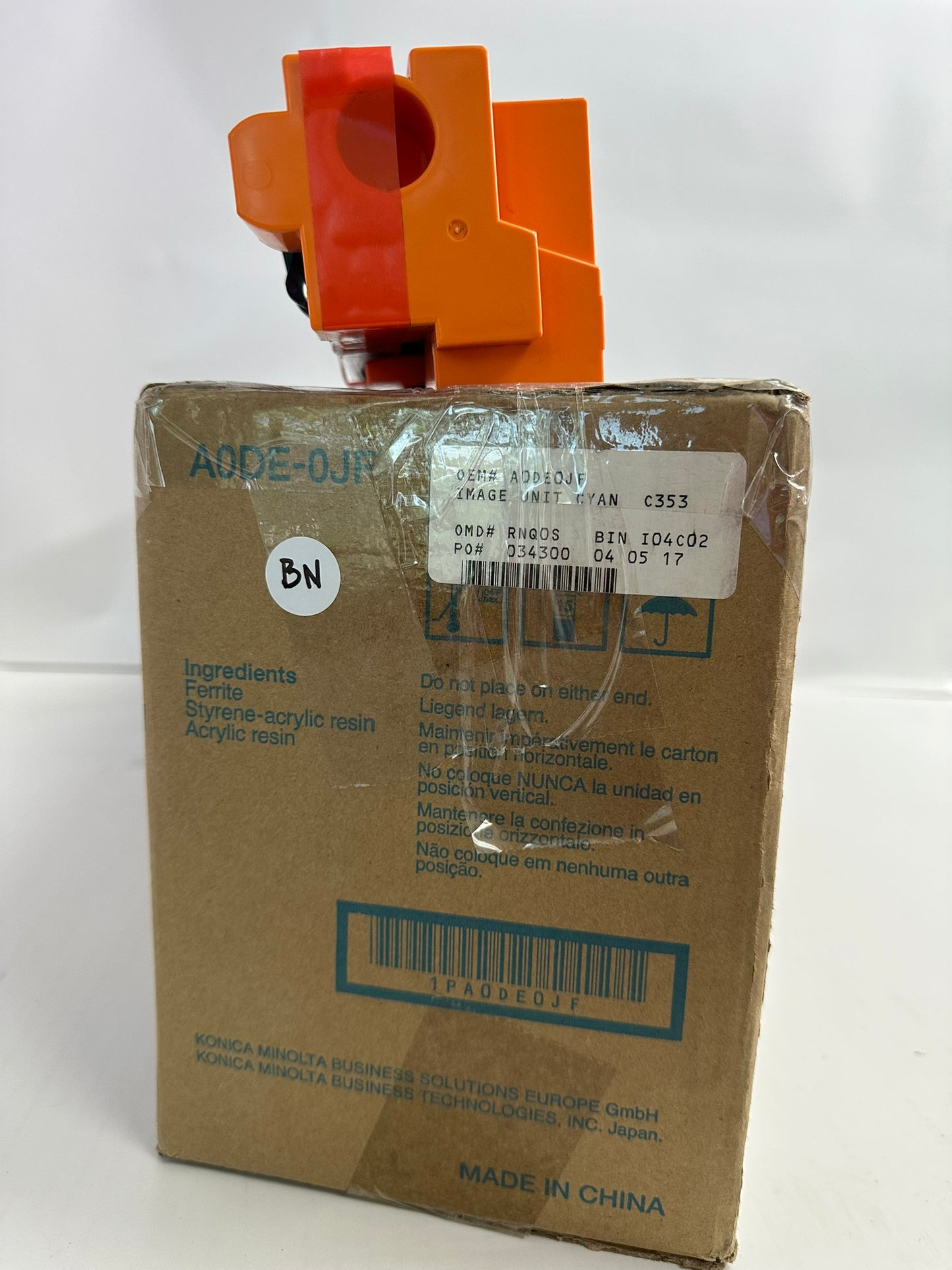 Open Genuine Konica Minolta Bizhub C353,C353P Cyan Imaging Unit IU313C A0DE-0JF