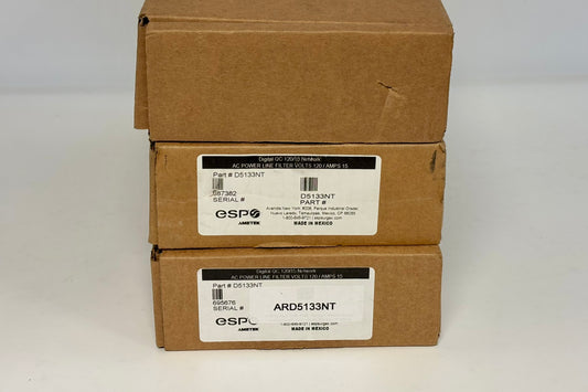 3 New ESP(Electronic Systems Protection) Digital QC Power Filter 120/15A D5133NT
