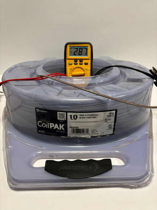 SouthWire CoilPAK 10 Gray Brown THHN 600V 941Ft 289m 58020705