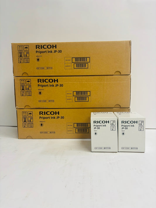 17PK New OEM Ricoh DD3334,DX3340,DX3343 Black Priport Ink JP-30, 817113
