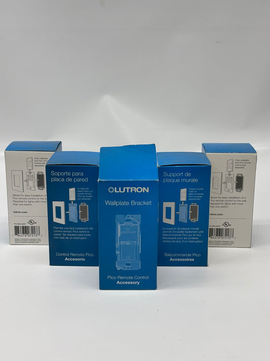 5 Pack Lutron PICO-WBX-ADAPT Caseta Smart Lighting Wall Plate Bracket for Pico Smart Remote