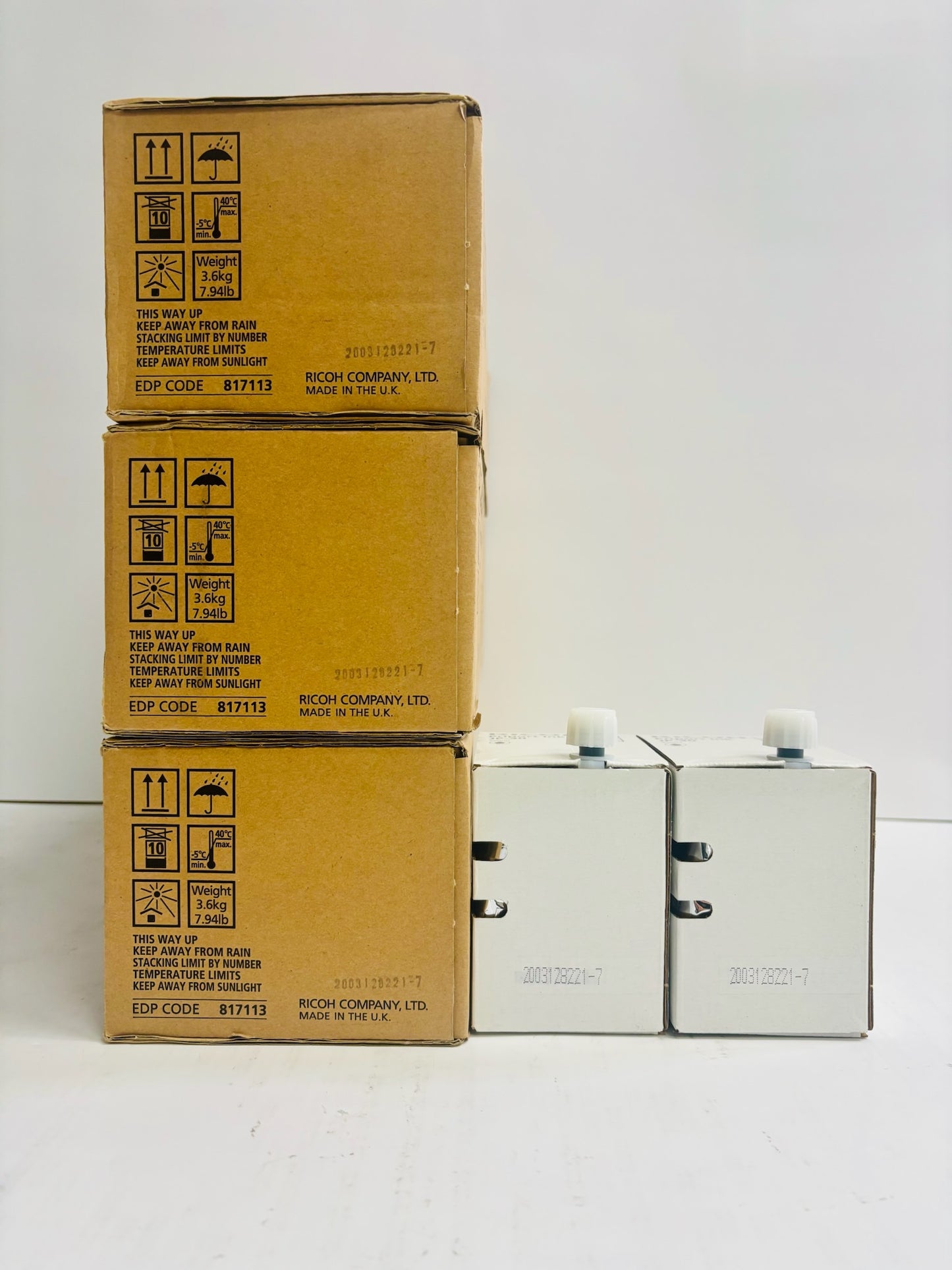 17PK New OEM Ricoh DD3334,DX3340,DX3343 Black Priport Ink JP-30, 817113
