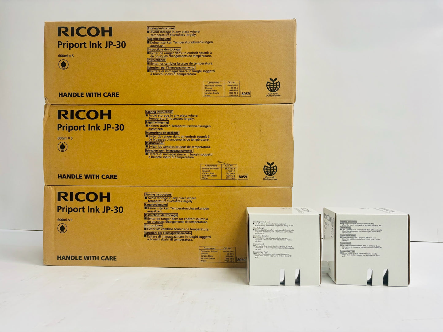 17PK New OEM Ricoh DD3334,DX3340,DX3343 Black Priport Ink JP-30, 817113