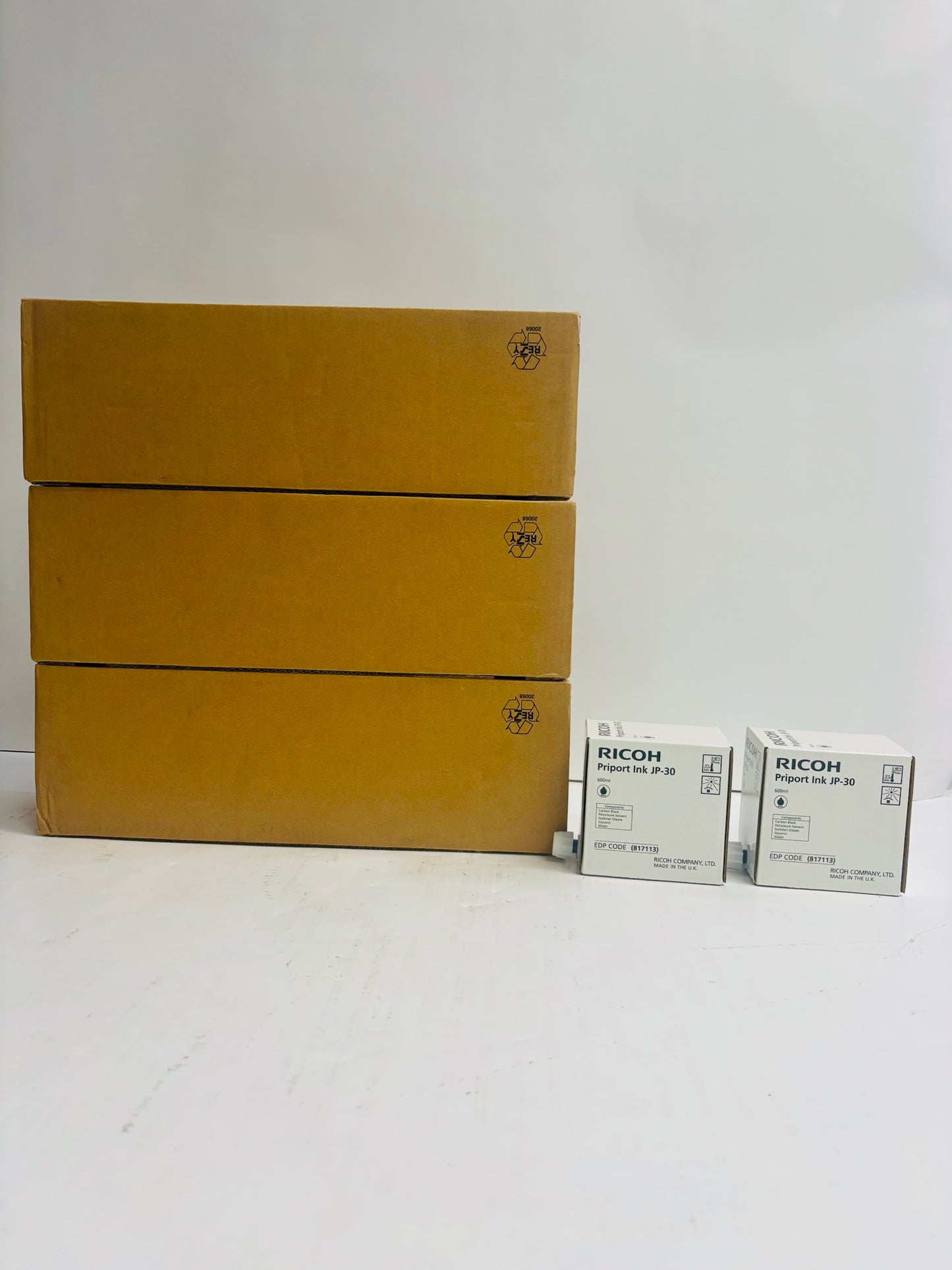 17PK New OEM Ricoh DD3334,DX3340,DX3343 Black Priport Ink JP-30, 817113